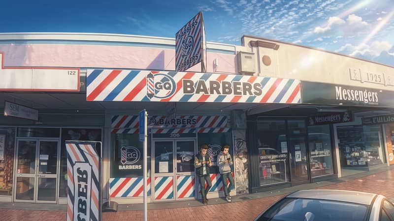 G Q Barbershop, Heretaunga Street West