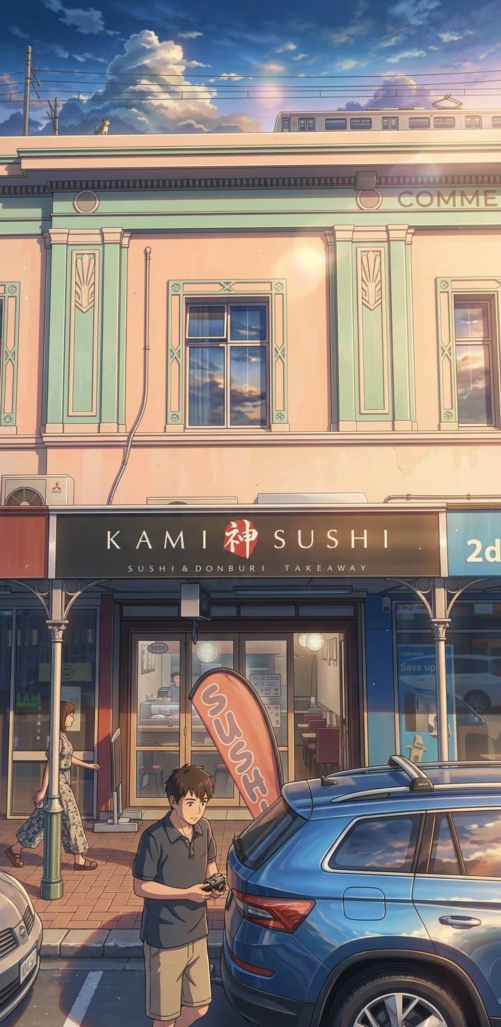 Kami Sushi, Heretaunga Street West