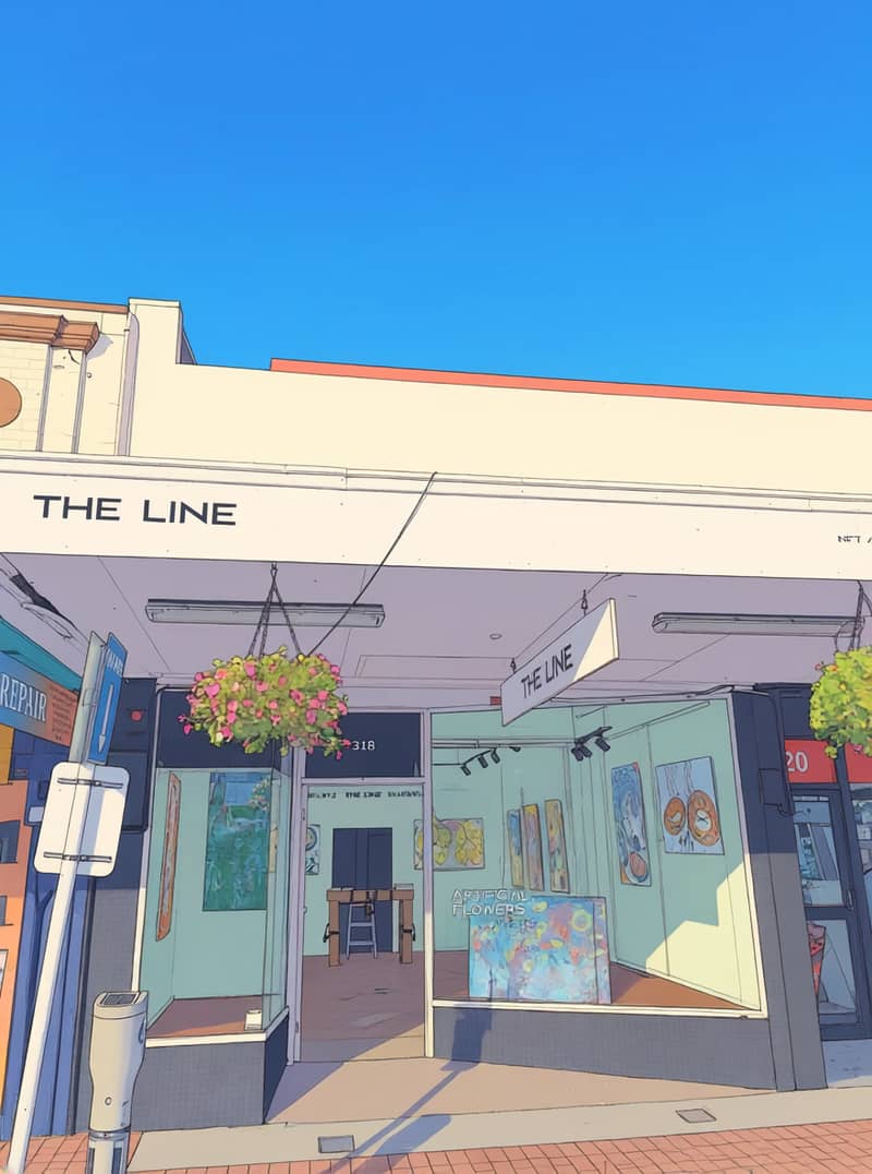 The Line Gallery, Heretaunga Street West