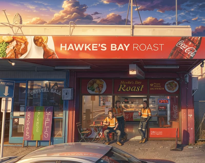 Hawke's Bay Roast, Heretaunga Street West