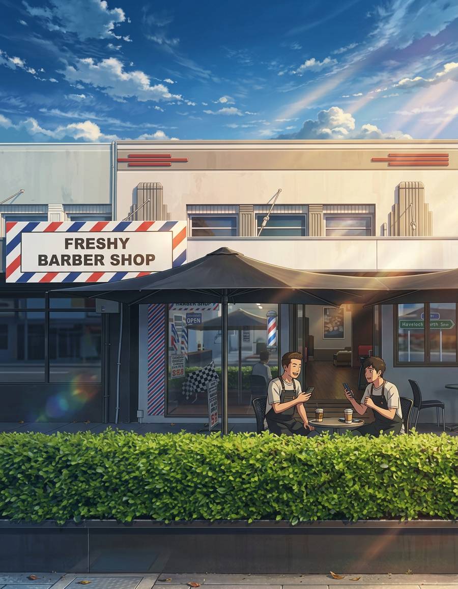 Freshy Barber Shop — WestSide Hastings CBD