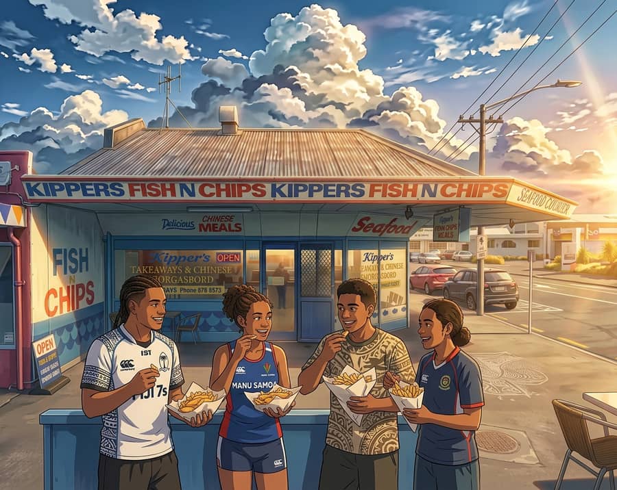 Kippers Fish & Chips — WestSide Hastings CBD