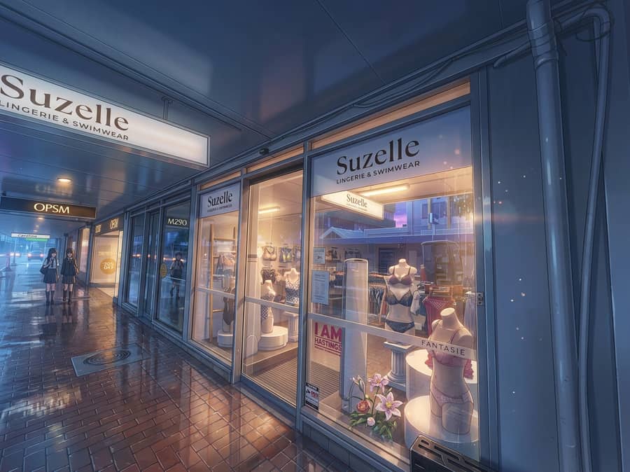 Suzelle Lingerie — WestSide Hastings CBD