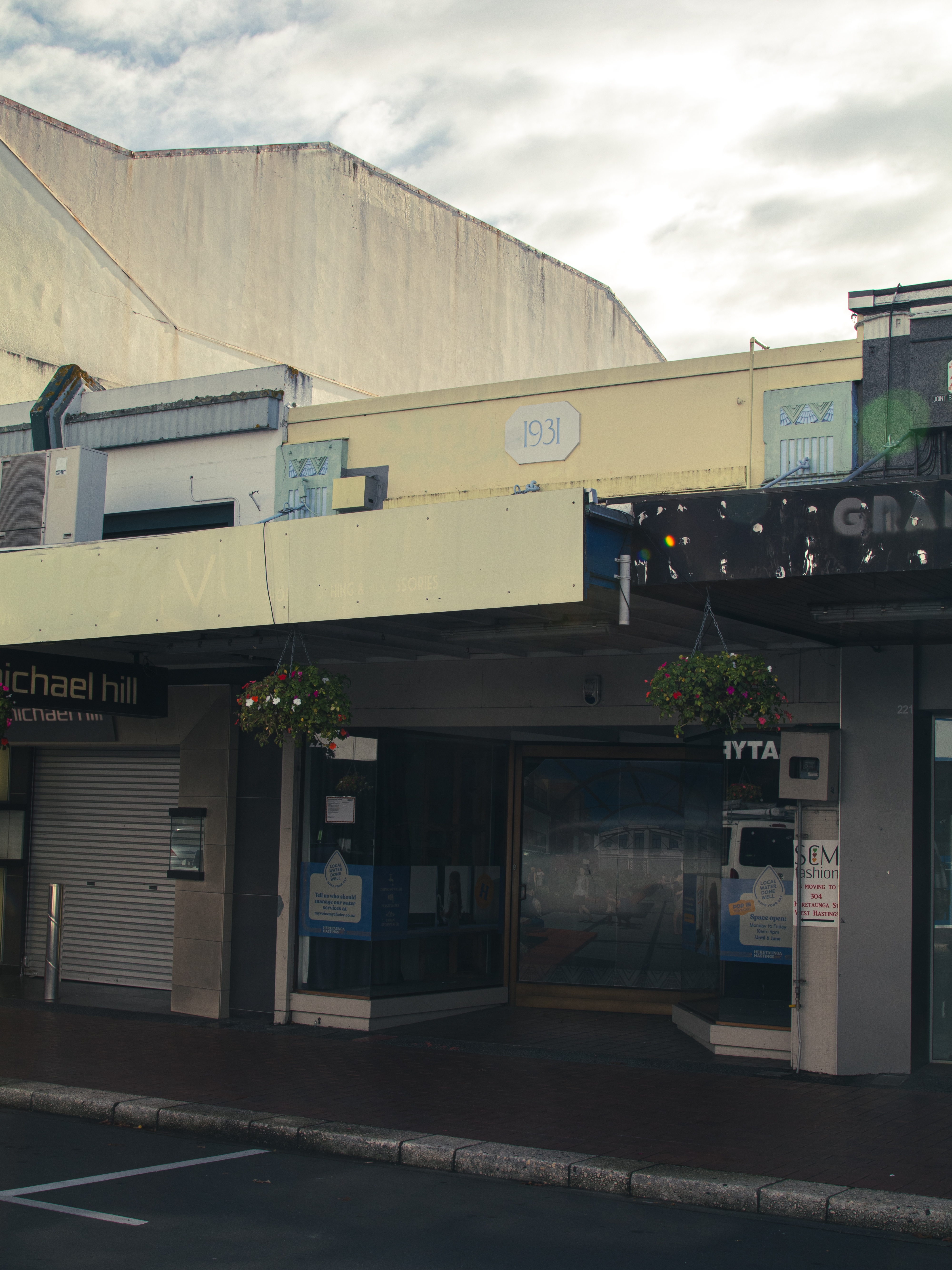 1931 · octagonal cartouche · 200 block HSW