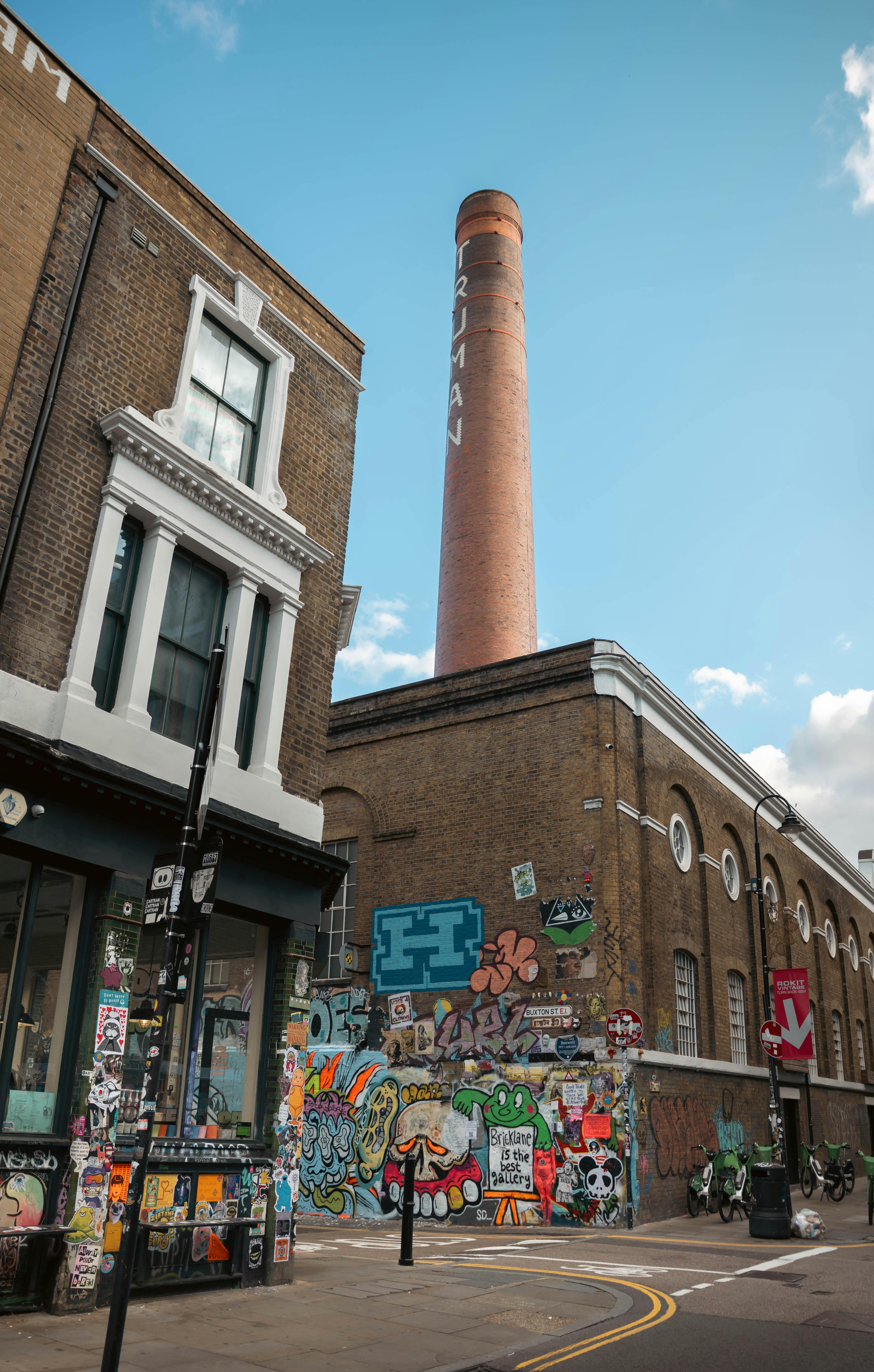 Brick Lane Bethnal Green East London